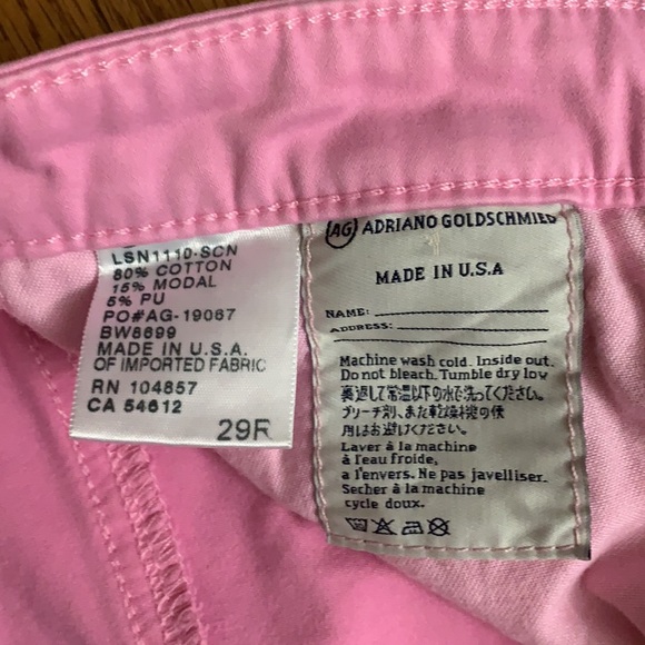 Ag pink pants - Picture 3 of 4